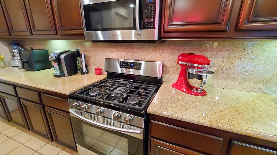 Kitchen appliances.