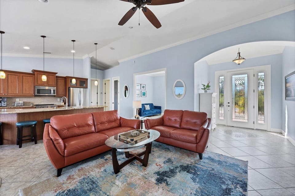 Welcoming open living space