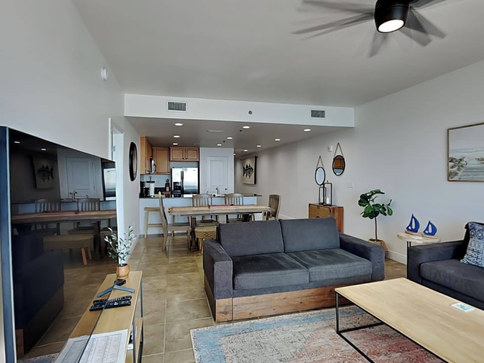 Living Area - Unit B