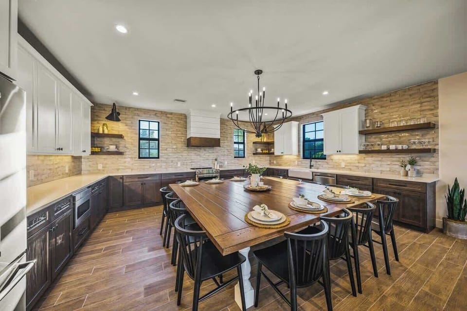 Kitchen and Dining Area