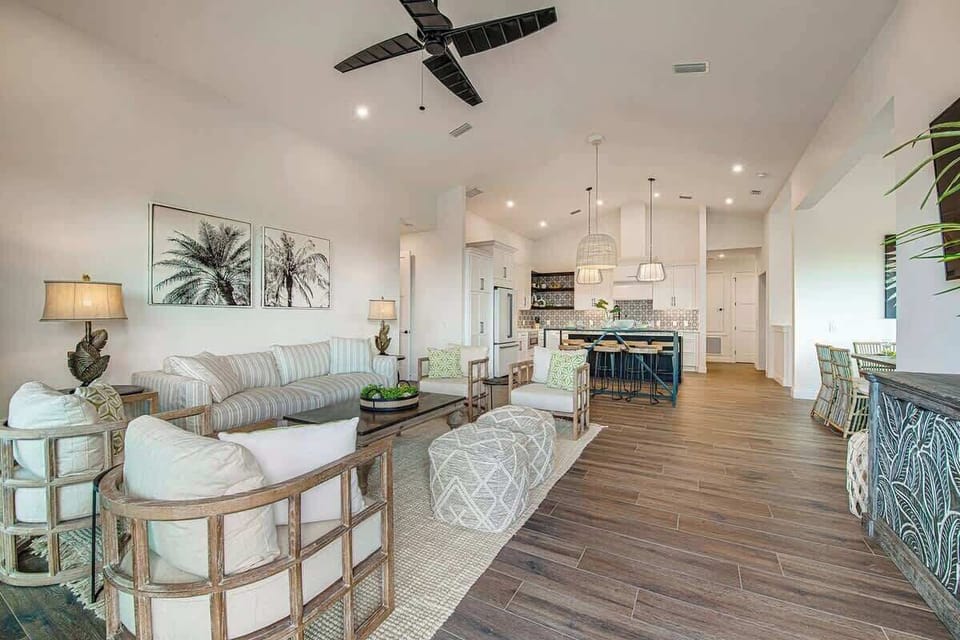 Open Concept - Living and Dining