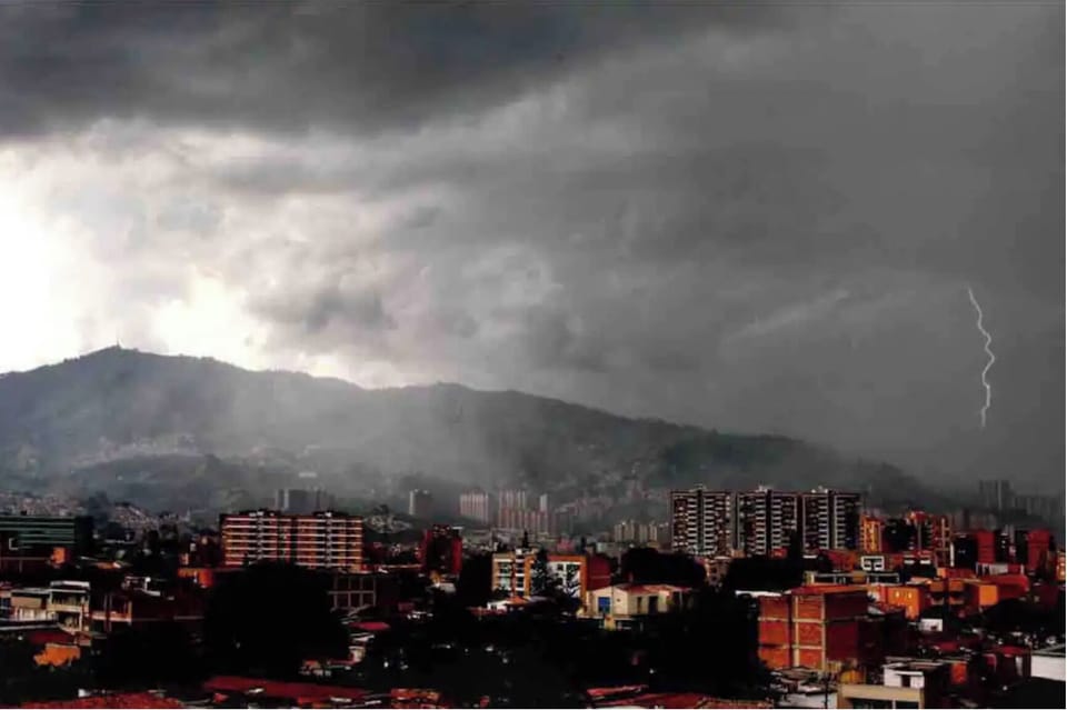 A moody stormy view