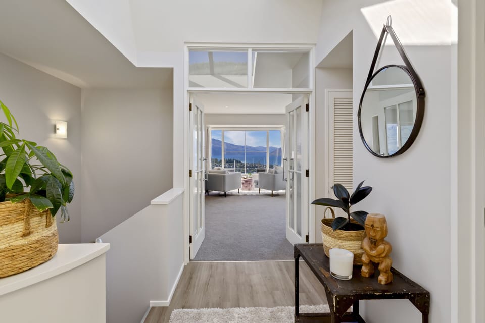 Hallway into the living room