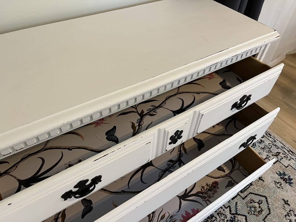 Clothes Dresser & closet hangers provided 