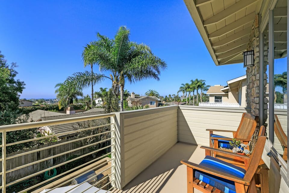 Balcony off master bedroom