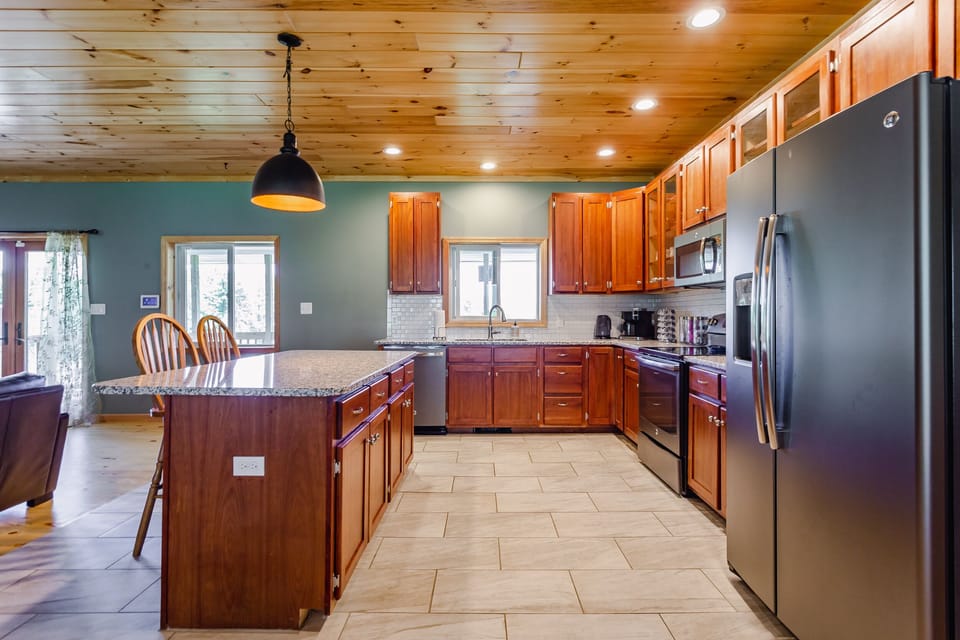 Stocked Kitchen.
