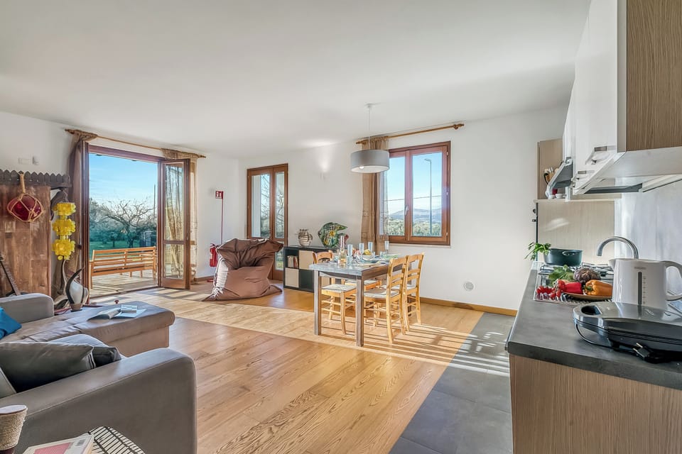 Living and dining room