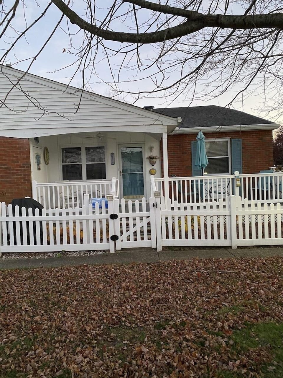 Front of the house!