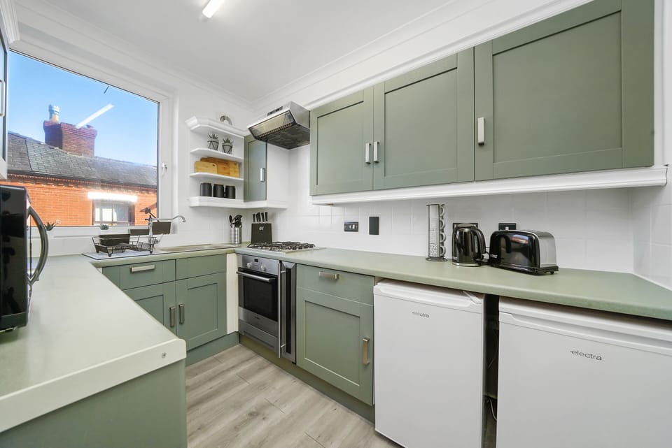 Fully equipped kitchen