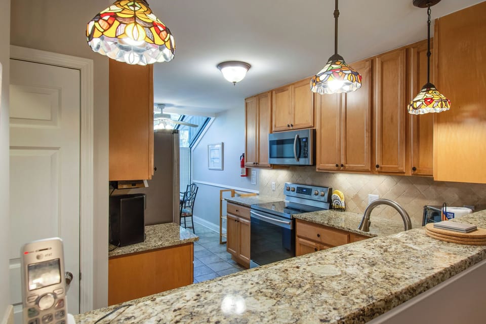 Bar area in the kitchen