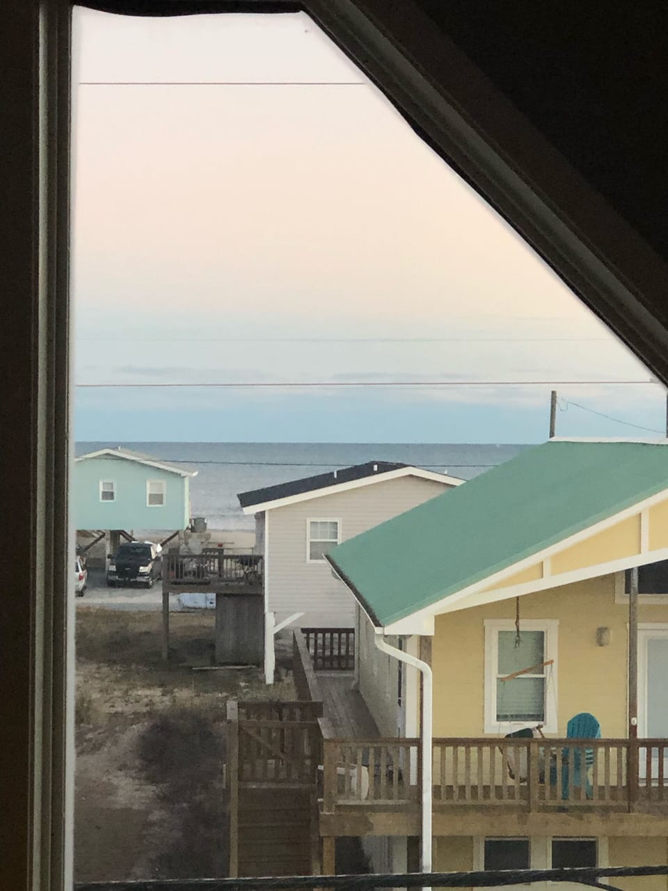 Beach view from the Loft area.