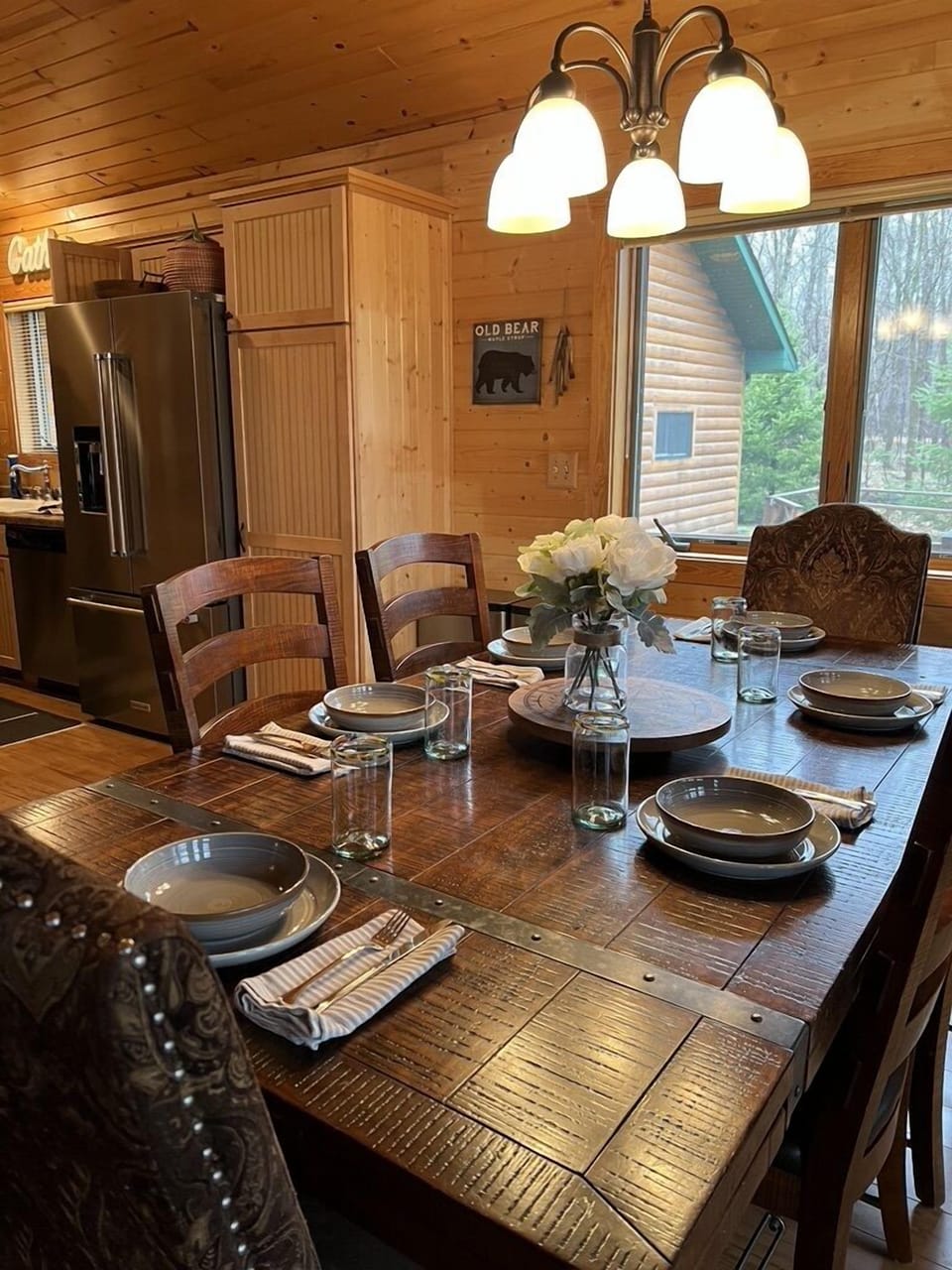 Dining table for 8