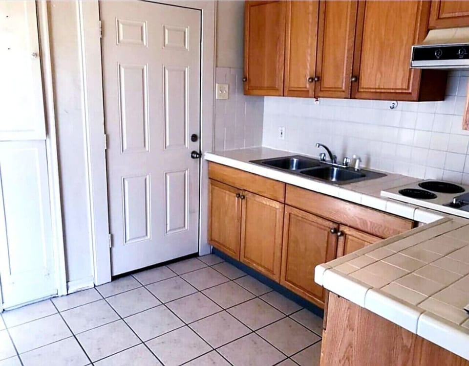 Kitchen and sink