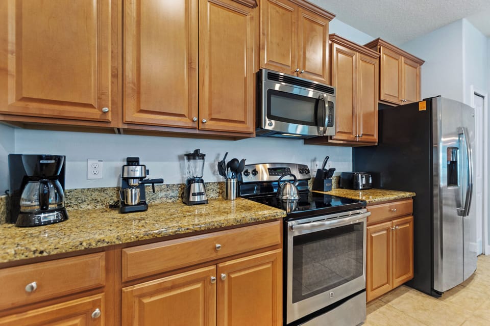 Well-maintained Kitchen Appliances