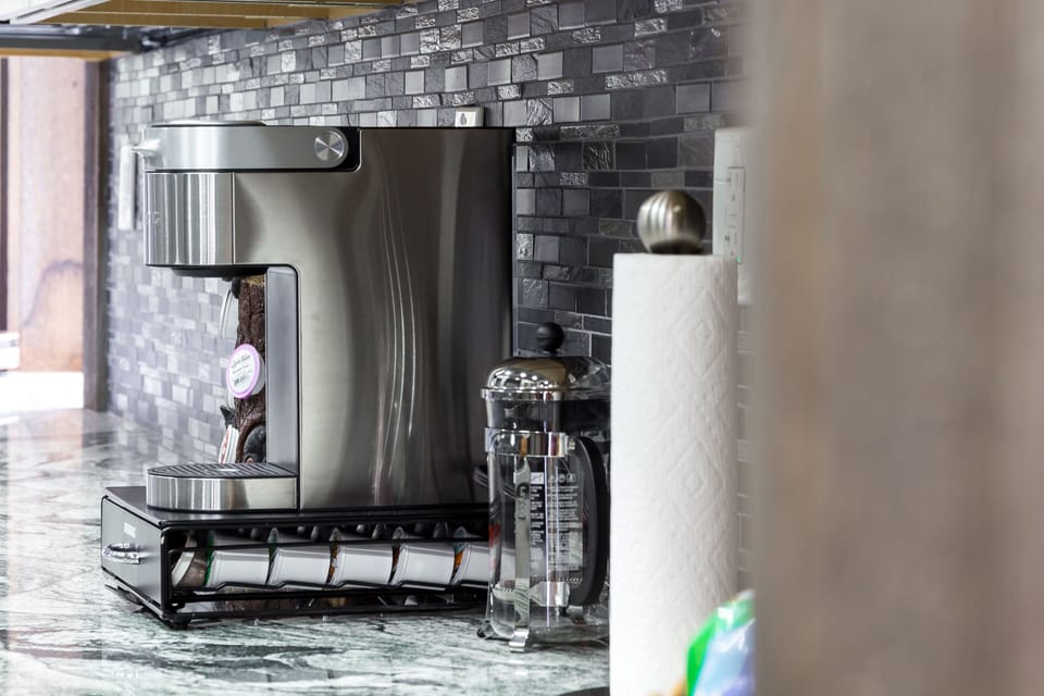 Elevate your mornings with the Keurig coffee maker. Start your day with the perfect cup of coffee, brewed to perfection with just the touch of a button.