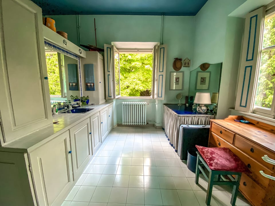 The Sailor-suite's bathroom. 