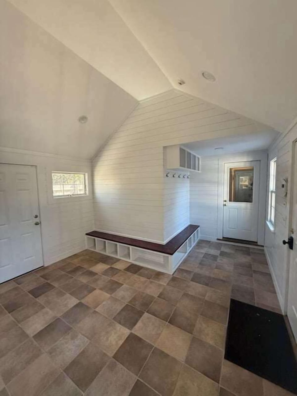 Mudroom with New Cabinetryy