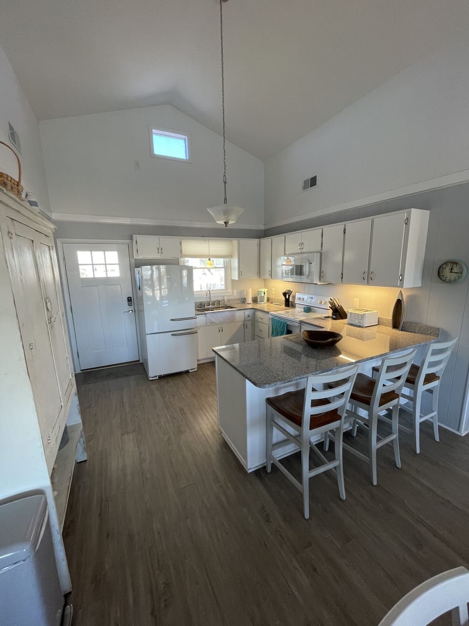 Kitchen with Bar Stools