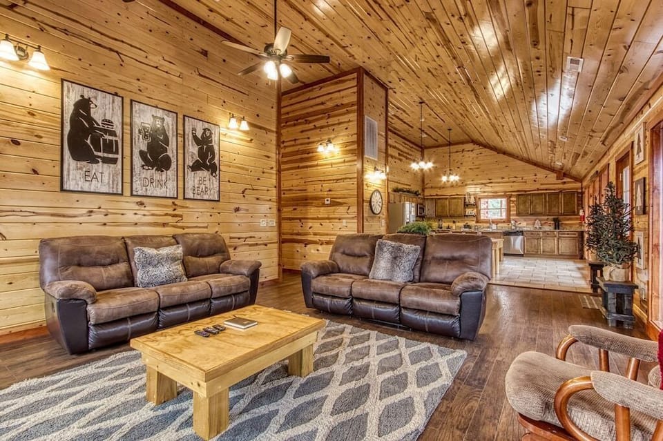 Eat, Drink and Be Beary's cozy living area