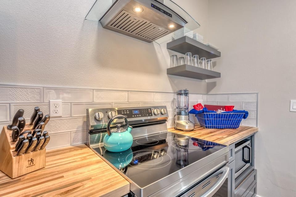 Cook like a chef in this modern, spacious kitchen with all the essentials.