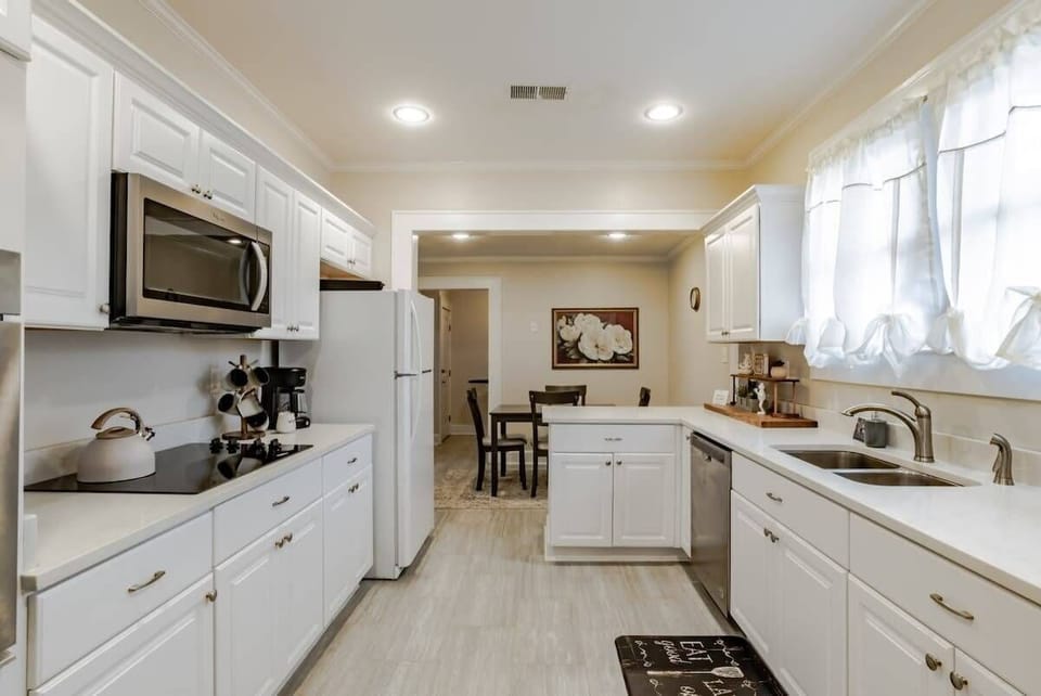 Finished kitchen