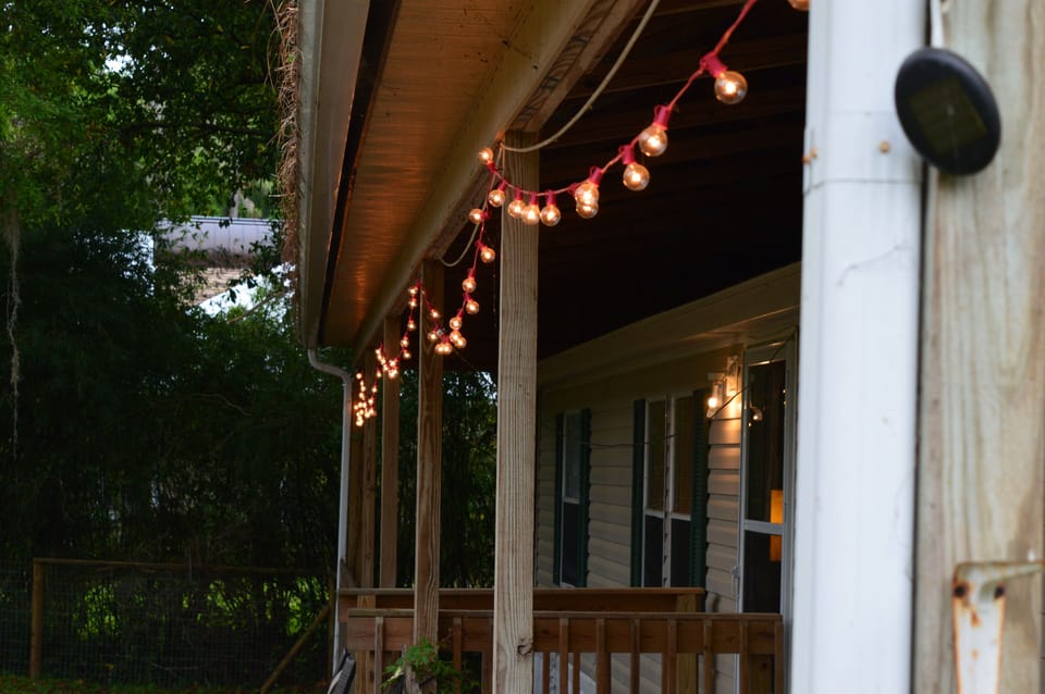 Time to enjoy the evenings.