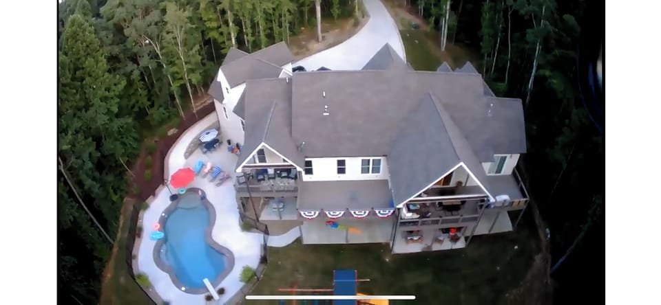 In-ground pool and 2 levels of decks really make a splash!