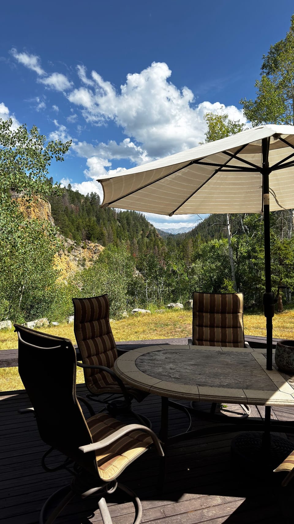 Outdoor dining