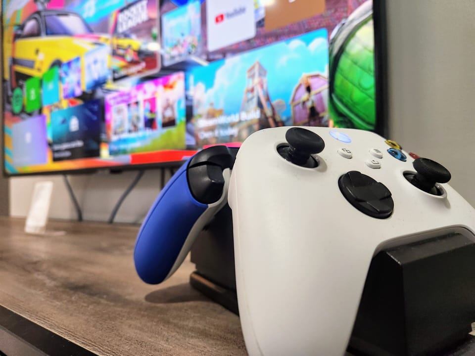 Game room comes equipped with an Xbox for endless hours of entertainment