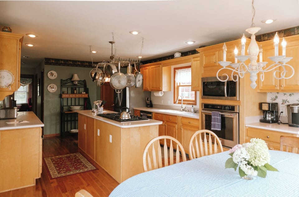 Spacious kitchen