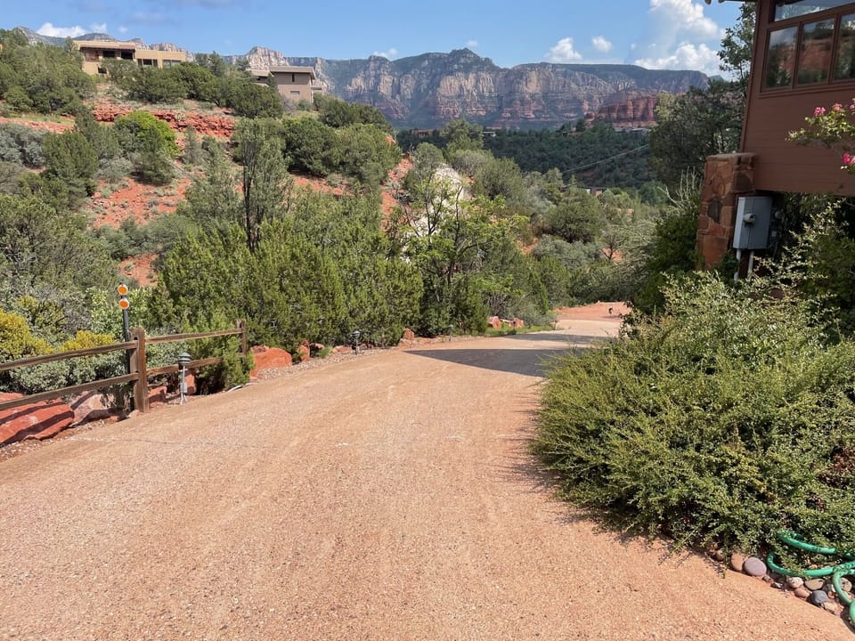 Lots of privacy from this hilltop villa