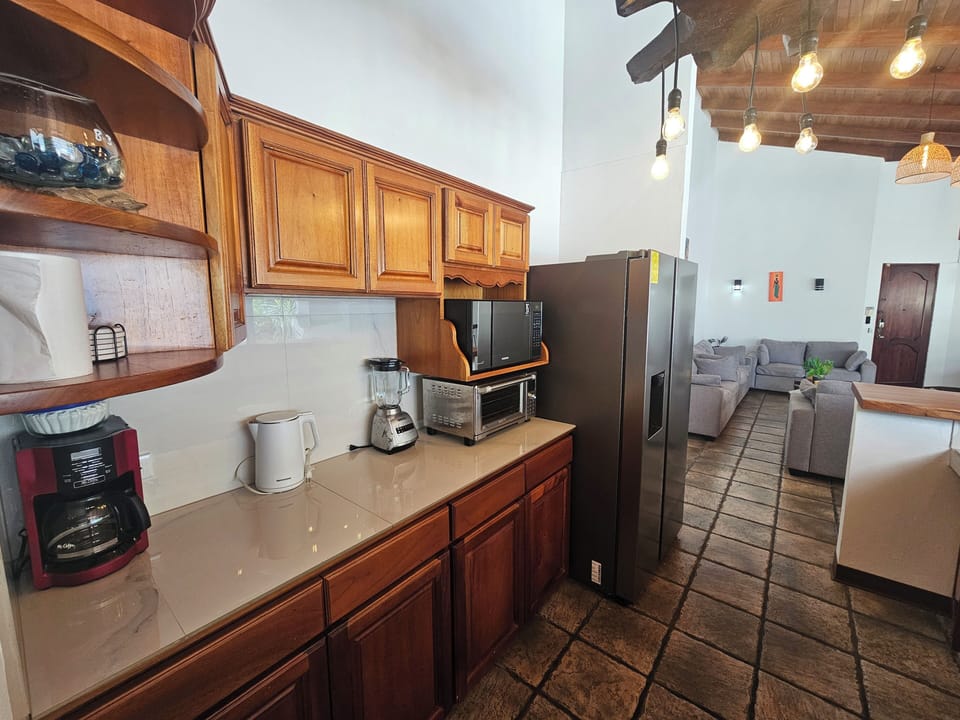 Fully equipped kitchen