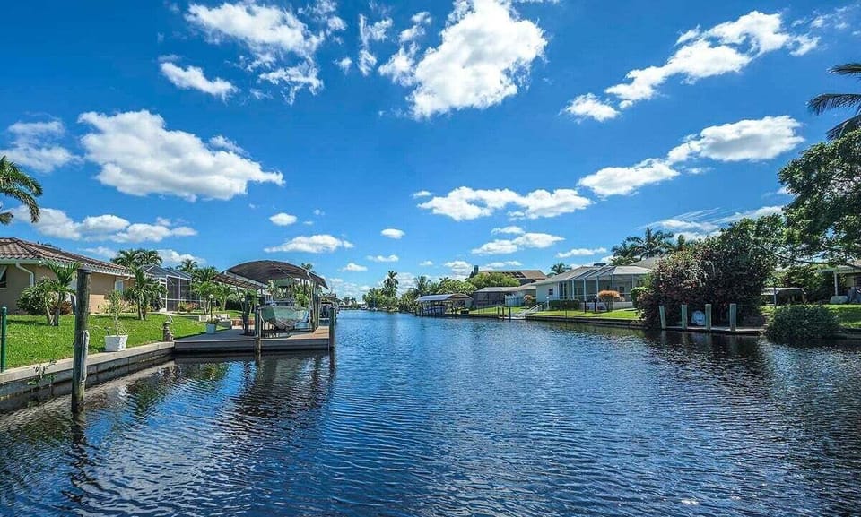 Canal with Gulf Access