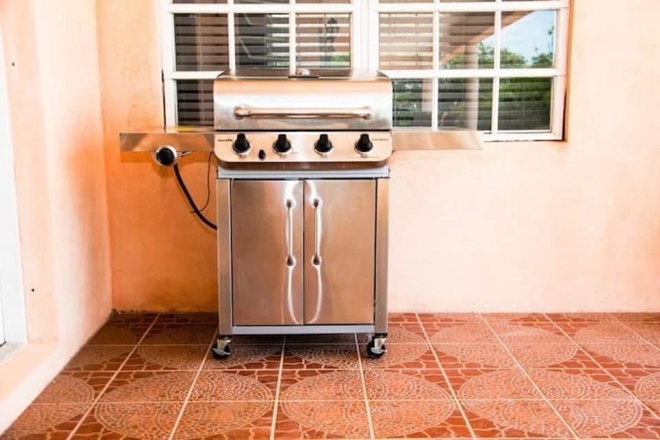 Grill on back Porch