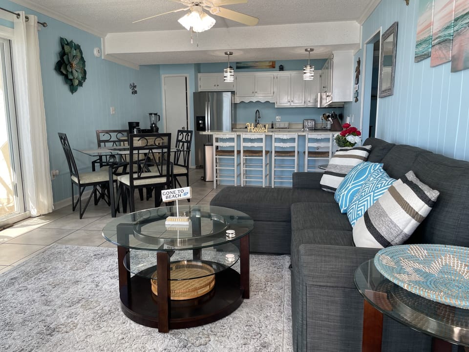 Open concept living room