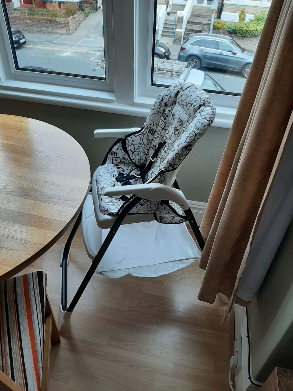 High chair and travel cot available upon request