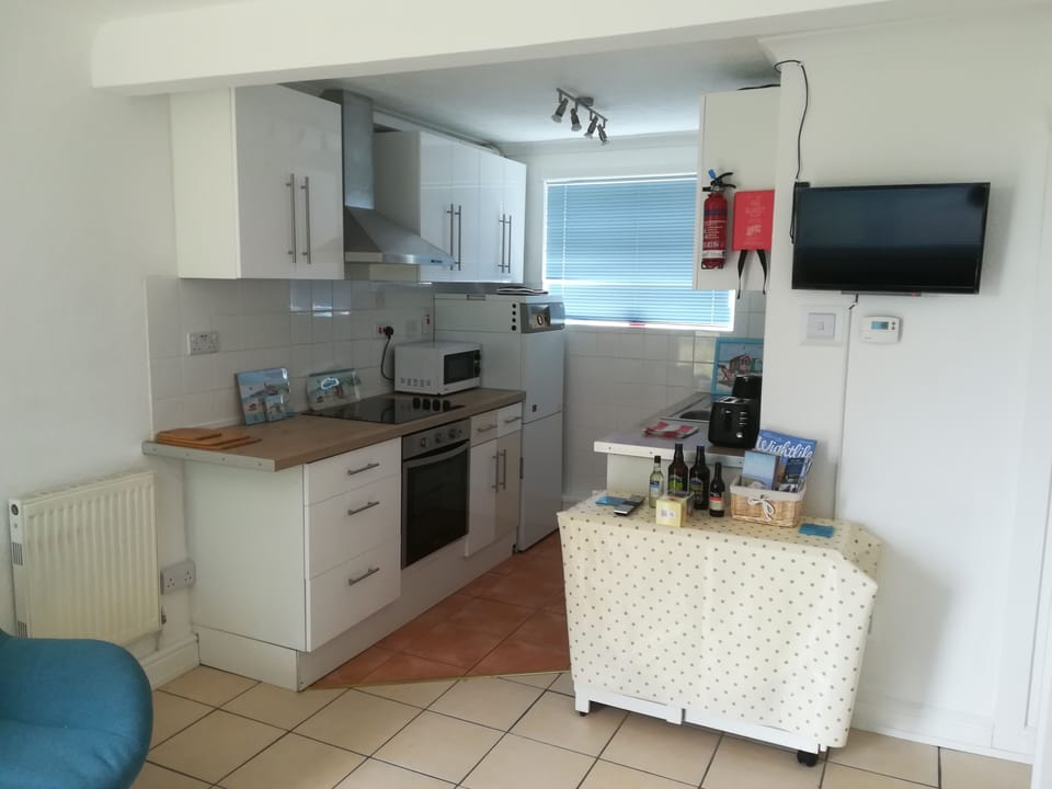 Inside Fossils Retreat - our kitchen area is fully equipped.