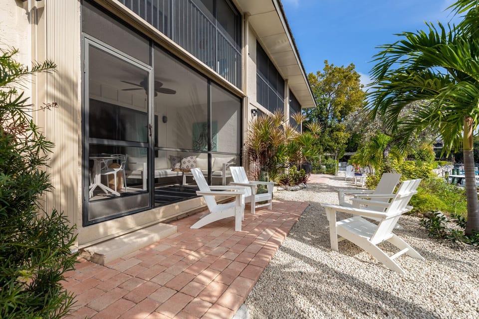 Outdoor seating area