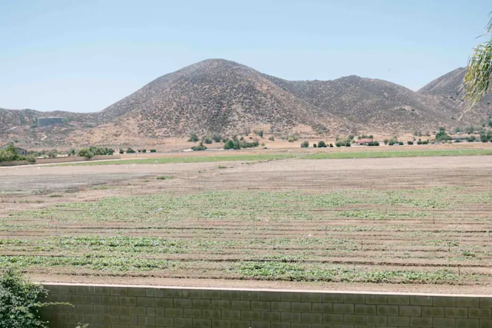 View from the master bedroom. 