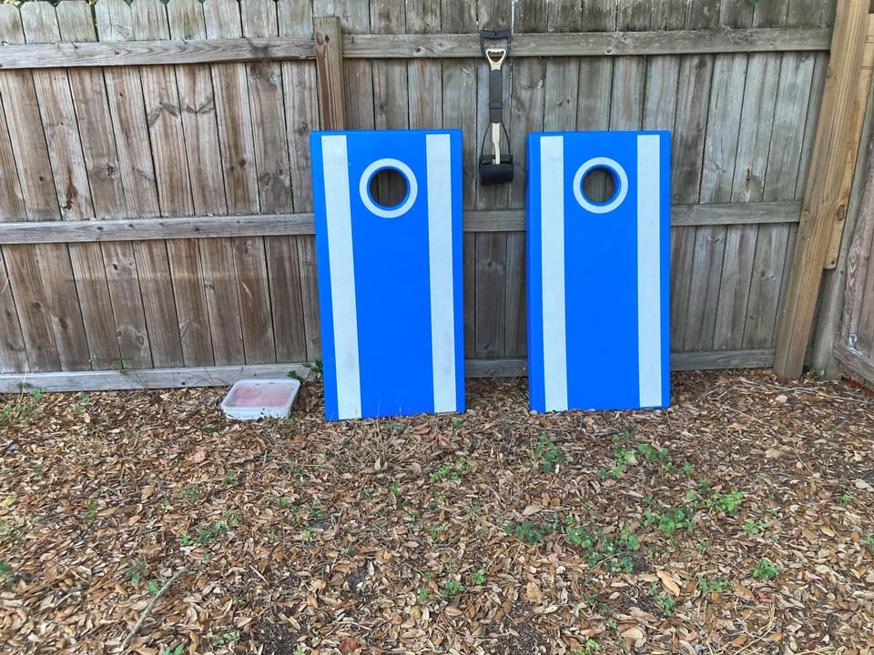 Cornhole boards