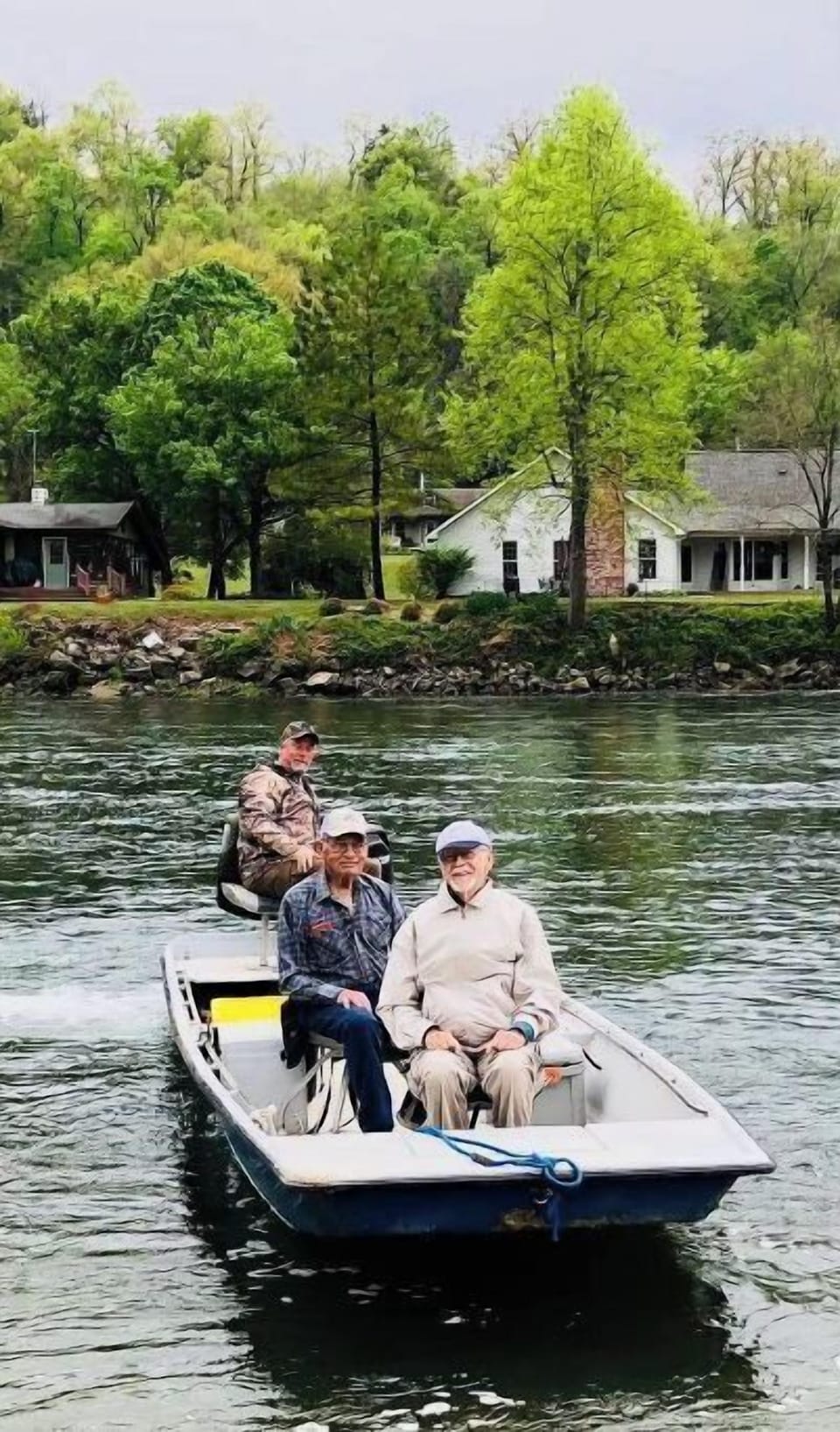 Calico Rock is infamous for its trout fishing. Cabin located 2 miles from dock.