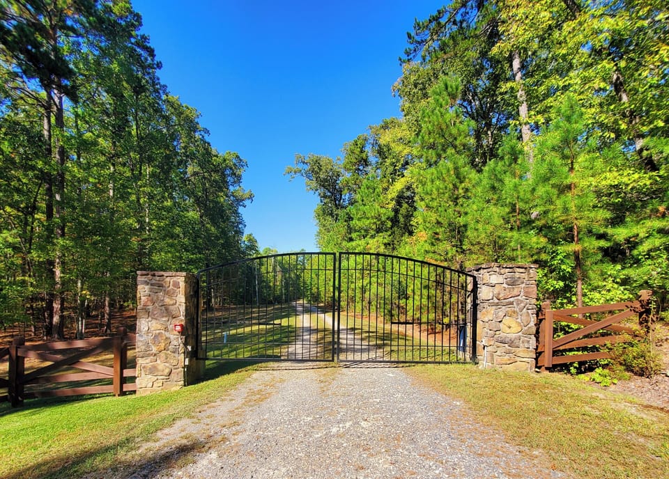 Gated and private cabin