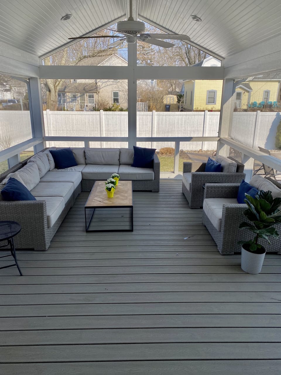 backyard deck