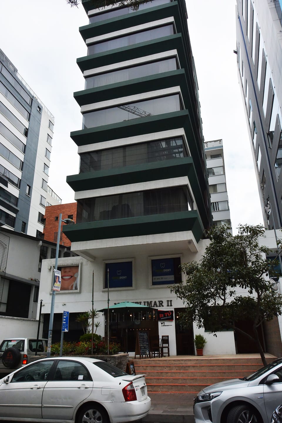 Apartment Building and restaurant ( convenient for guests)