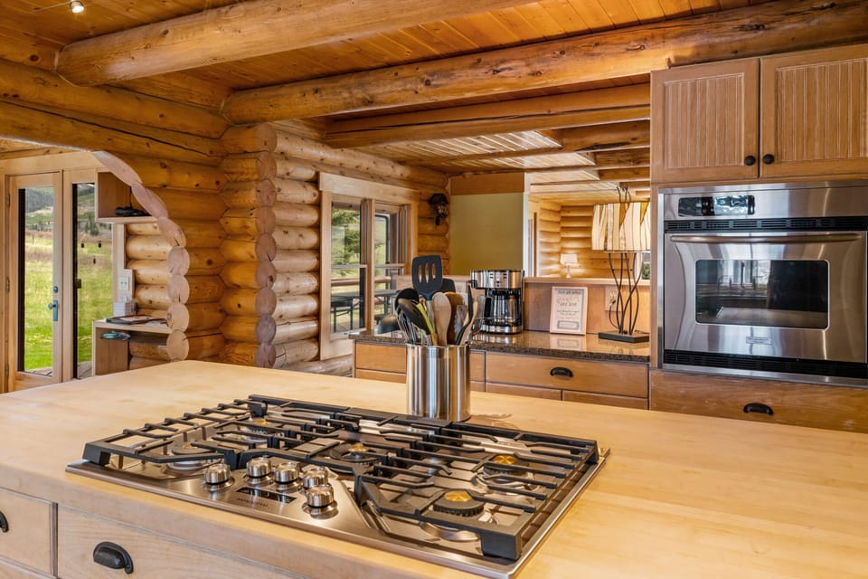 Plenty of cookware and utensils to cook up a feast.