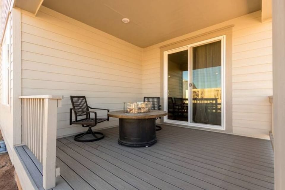 Backyard patio 