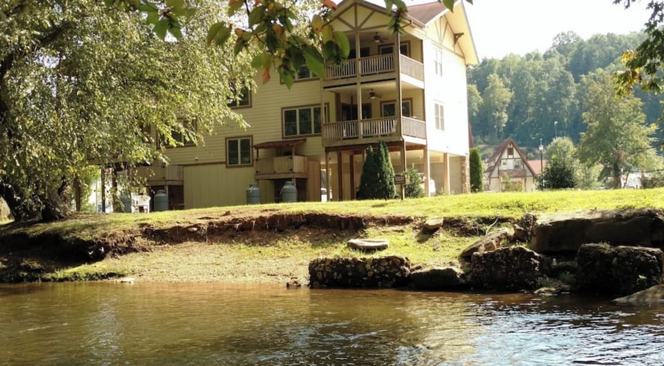 Condo is on the lower right. Swim, fish and/or relax beside the Chattahoochee! 