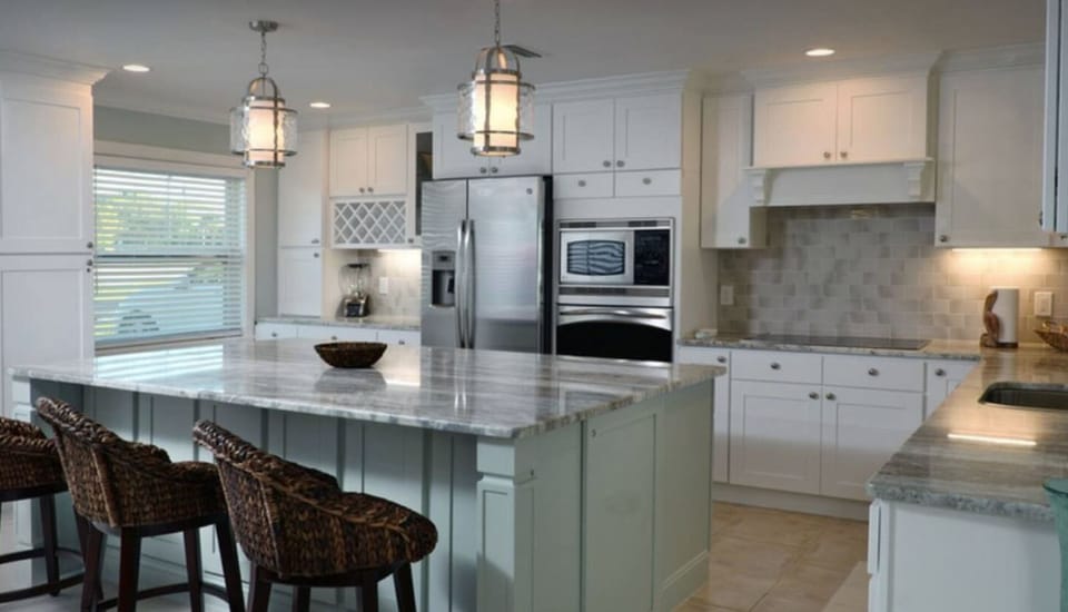 Renovated kitchen
