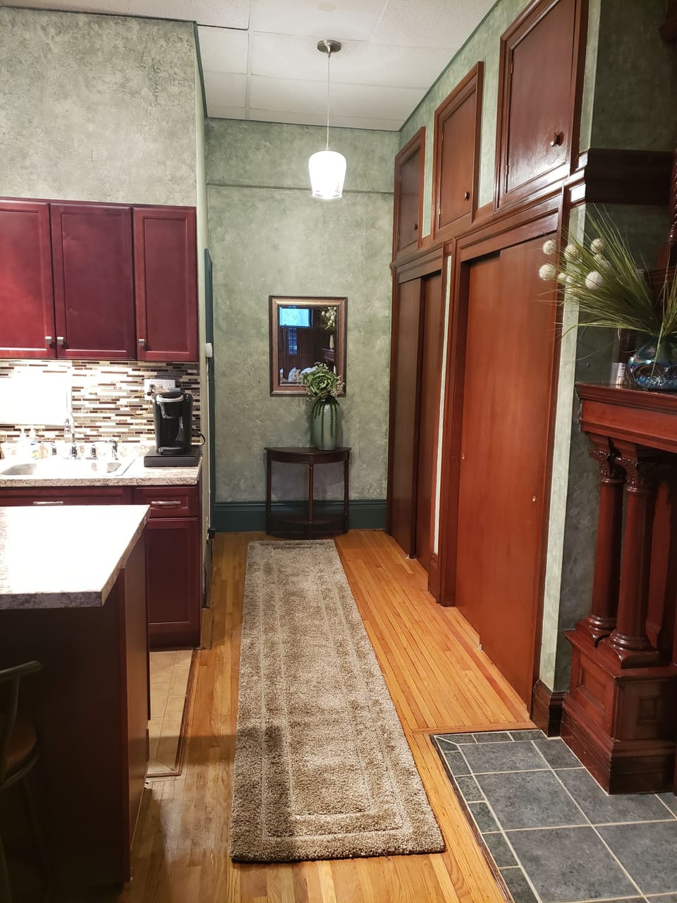 Plenty of room to move around the suite