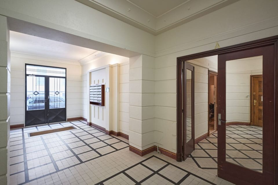 Clean and bright common area